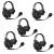 Saramonic WiTalk9 SE-5S - 5-osobowy bezprzewodowy system słuchawkowy interkom (Full-Duplex, 2.4GHz DECT)